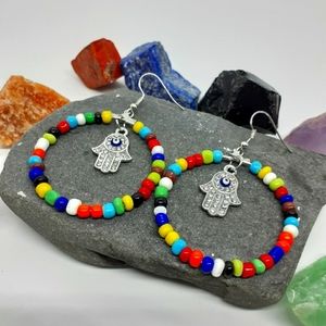 Hasma Protection Earrings